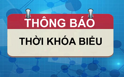 Link xem Thời Khóa biểu các tuần