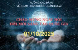 Trường Cao đẳng Việt Nam - Hàn Quốc - Quảng Ngãi hưởng ứng Ngày hội Đổi mới sáng tạo quốc gia năm 2025.