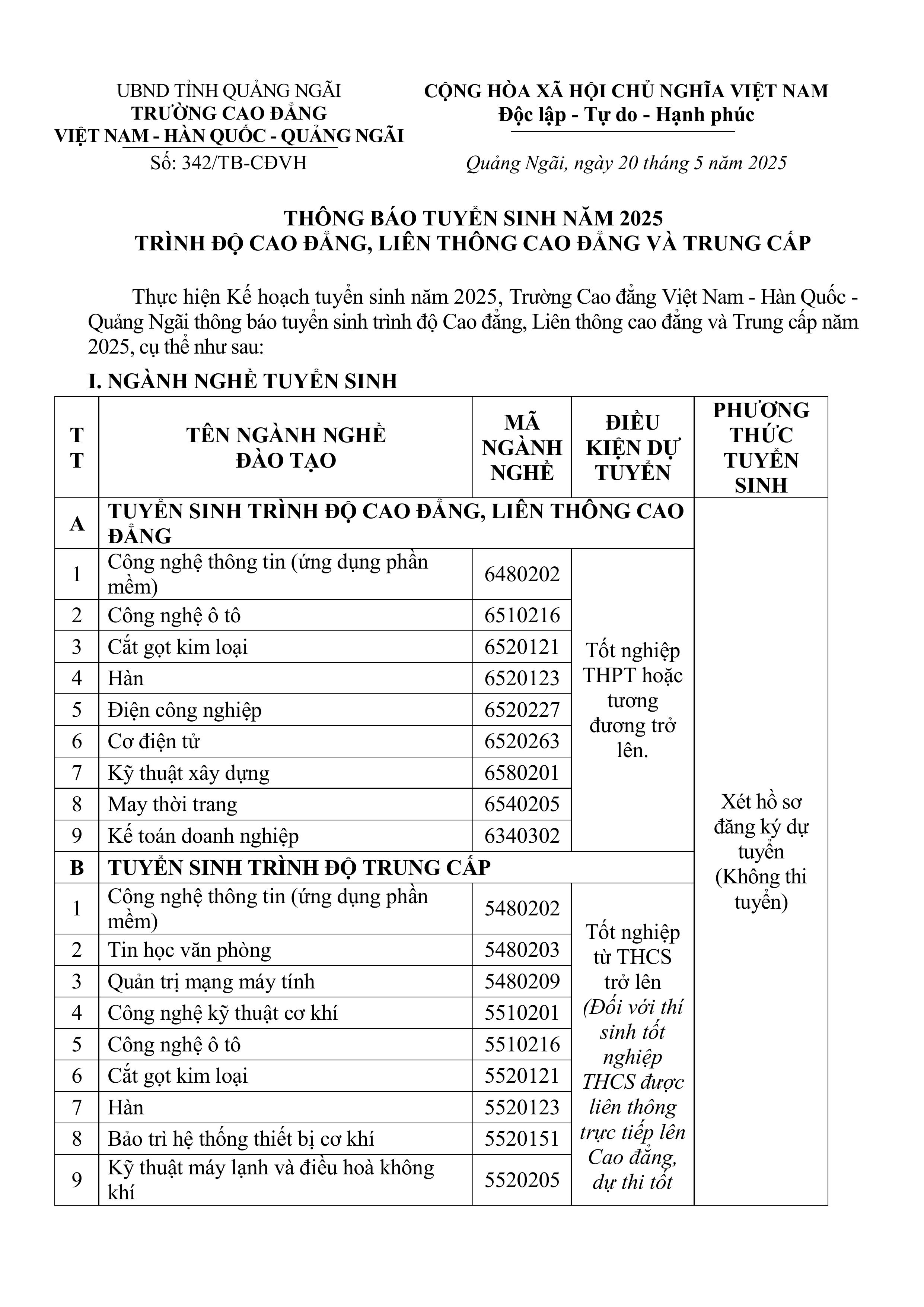 342-TB tuyen sinh CĐ, LTCĐ, TC nam 2025 d-hình ảnh-0.jpg